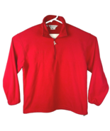 Columbia Unisex Vtg Micro Fleece Zip Pullover size Large Portland USA Ma... - £34.27 GBP