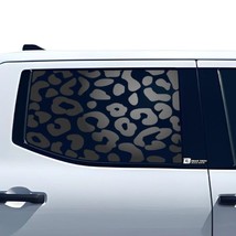 Fits Toyota Tundra 2022 2023 Window Leopard Cheetah Print Cow Decal Sticker - £54.26 GBP