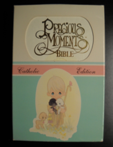Precious Moment Hardcover Bible Catholic Edition Illustrated in Paper Sl... - $19.99