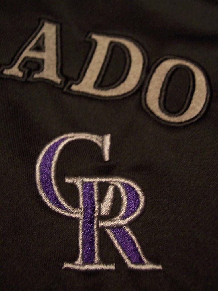 COLORADO ROCKIES MLB BASEBALL STITCHED JACKET LARGE NEW w/ TAG Item image 4