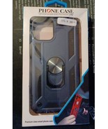 IPhone 11 Pro 5.8 inch Blue Phone Case &amp; Built-in Ring Loop Open Box - $5.00