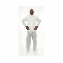 Shieldtech 35 Coveralls with Hood &amp; Boots, Elastic Wrist 4XL - 1 Count - £8.59 GBP