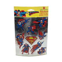 VINTAGE 1993 AMERICAN GREETINGS SUPERMAN STICKERS NEW IN SEALED PACKAGE - $19.00