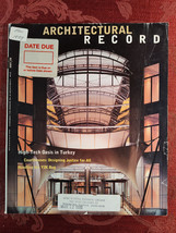 Architectural Record Design Magazine March 1999 Turkley Tech Yapi Kredi Center - $21.60