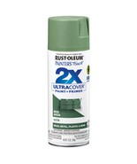 Rust-Oleum Painter&#39;s Touch Ultra Cover 2X Spray Paint 12oz-Satin Moss Green - £28.72 GBP