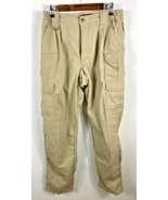 5.11 Tactical Pants Size 34x36 Mens Cargo Khaki Tan Pockets Stretch Work... - £36.51 GBP