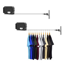 SOGA 2X 160mm Wall-Mounted Clothes Line Dry Rack Retractable Space-Savin... - $83.50