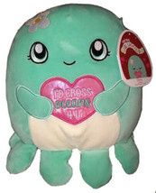 New Valentines Day Squishmallow Olina the Octopus 8” 2022 “I’d Cross Oceans 4 U” - £15.05 GBP