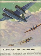 Martin Aircraft B-26 Magazine Ad Background for Bombardment  - $17.82