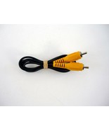 3ft 1 RCA Male to 1 RCA Male Cord Black Audio Video AV Cable - $1.73 CAD