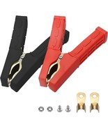 EEEKit 2PCS 500A Car Battery Alligator Clips Heavy Duty Pure Copper Clamps - $580.71 CAD