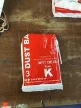 Dirt Devil Style K Vacuum Bags 3 Pack BW141-1 - $9.89