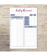 DAILY PLANNER Printable 2020, Instant Download, personal planner, daily ... - £0.72 GBP