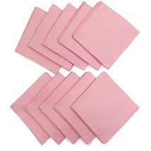 Lantee 100 Pcs Jewelry Cleaning Cloth Polishing Cloth for Sterling Silver Gold P - £15.43 GBP