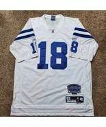 Indianapolis Colts Peyton Manning XL White Jersey Reebok NFL Football - $1,587.30 MXN