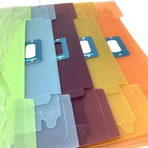 Plastic Document File Box Folders Organizer Storage Home Office - $15.95
