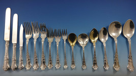 Baronial Old by Gorham Sterling Silver Flatware Set Service 144 Pieces Lion Head - £12,510.94 GBP