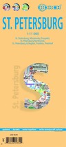 St. Petersburg - Laminated Borch City Map - $11.94