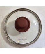 Green Life Clear Glass &amp; SS Red Handle 7 1/2&quot; Round Pot Pan Replacement ... - $350.80 MXN