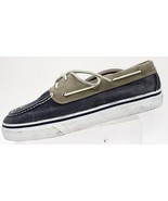 Sperry  Shoes Men&#39;s Size 11.5  M Top Sider Blue Grey  Boat Shoe 2 Eye Ca... - £19.71 GBP