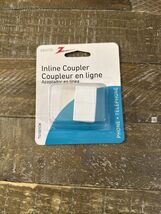 White Phone Inline Coupler - $144.86 MXN