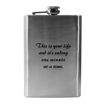 8oz This is Your Life Flask L1 - £16.94 GBP