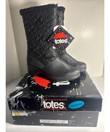 Totes Jonie Black Boots Women’s 8 M  - $29.69