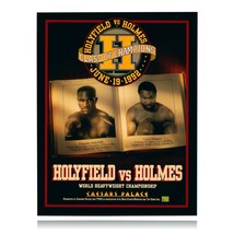 Evander Holyfield vs Larry Holmes 22x28 Poster - COA Owned By Caesars 6/19/92 - £66.80 GBP