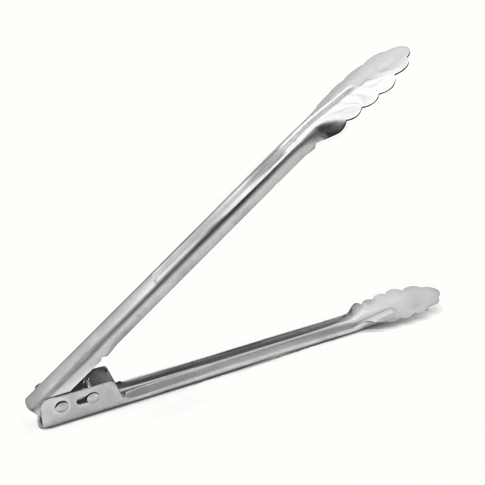 12 Inch Stainless Steel Locking Tongs - £9.16 GBP
