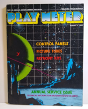 Play Meter Magazine Aug 1983 Early Pinball &amp; Arcade Ads Star Wars Journey Atari - £45.76 GBP