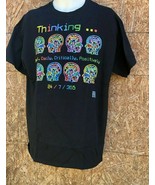  Thinker Clothing Thinker  T-Shirt Mems MGB Science Tech L New Sheldon Nerd - £11.29 GBP