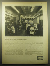 1959 Good Housekeeping Magazine Ad - Testing today for your tomorrow - £11.79 GBP