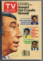ORIGINAL Vintage September 28 1985 TV Guide No Label Howard Cosell - £11.84 GBP
