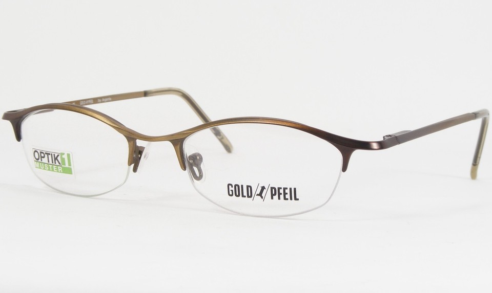 GOLD PFEIL by Argenta 42H 001 BRONZE GRADIENT BROWN UNIQUE EYEGLASSES 47... - $59.40