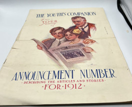 Magazine The  Youth Companion Articles for Boys and Girls Ads, 1912 16 x 11 Ins. - £11.73 GBP