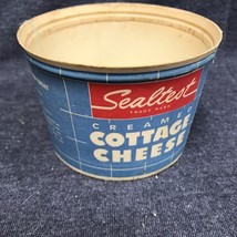 Antique Sealtest  Vtg 1950s? Cottage Cheese Wax Carton Cape Girardeau No... - $20.71 CAD