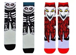 Disney Nightmare Before Christmas Shock Barrel Crew Socks Oogie Boogie U... - $417.09 MXN
