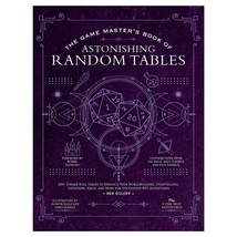 Media Lab D&amp;D 5E: Game Master&#39;s Book of Astonishing Random Tables - $23.84