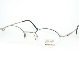 New Von Bogen Vb 182 Col. A Black /SILVER /OTHER Eyeglasses Glasses 46-21-140mm - £61.17 GBP
