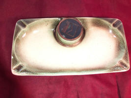 Roseville The Hyde Park Ash Tray No. 1935 USA 9&quot; x 5&quot; Mid-century Modern - £27.97 GBP