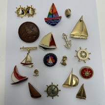 Lot of Sailboats and Sailing Inspired Estate Jewelry - $25.95