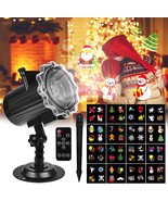 Outdoor Christmas Projector, Halloween Projector Lights,16 Slide Christm... - $326.88 CAD