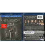 GAME OF THRONES SEASON 1  BLU-RAY &amp; DIGITAL COPY, 2014, 5 DISC NEW SEALED - $182.46 MXN
