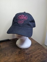 Dr. Pepper Diet Black Adjustable Hat Snapback Embroidered Port Co. Adver... - $14.01