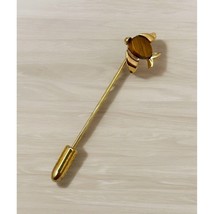 Bird in Flight Stick Pin Vintage Gold Tone Hat Pin - £13.87 GBP