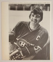 1979 Magazine Photo Serge Savard Hockey Captain Montreal Canadiens Defenseman - £8.48 GBP