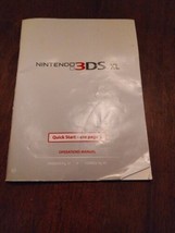 Nintendo 3DS XL ** MANUAL ONLY No Game - £10.16 GBP