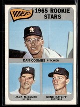 1965 Topps #553 Danny Coombs / Jack McClure / Gene Ratliff RC VG-B106R1 - £31.01 GBP