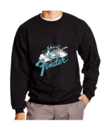Fender Men&#39;s Black Sweatshirt - $596.62 MXN
