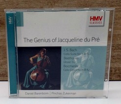 The Genius Of Jacqueline Du Pré, Daniel Barenboim, Pinchas Zukerman HMV 5 750492 - £43.74 GBP